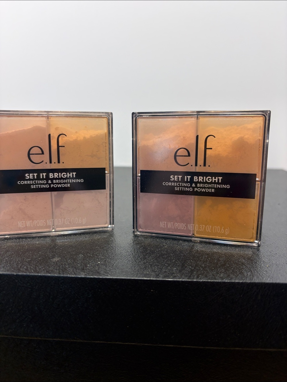 e.l.f. Set It Bright Correcting & Brightening Powder - light/medium and med tan